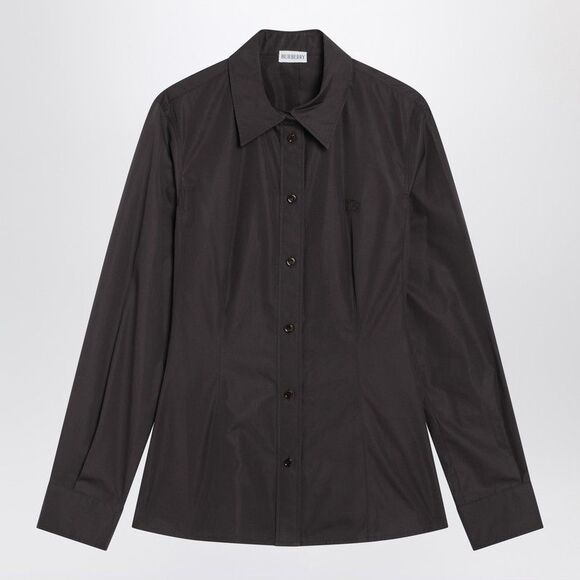 Burberry Brown Cotton Shirt Women - Picture 1 of 2